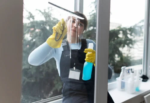 Nettoyage de vitres intérieures et extérieures à Sémalens